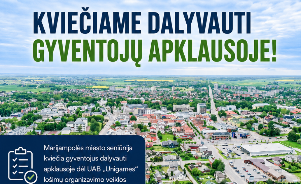 Kviečiame dalyvauti apklausoje