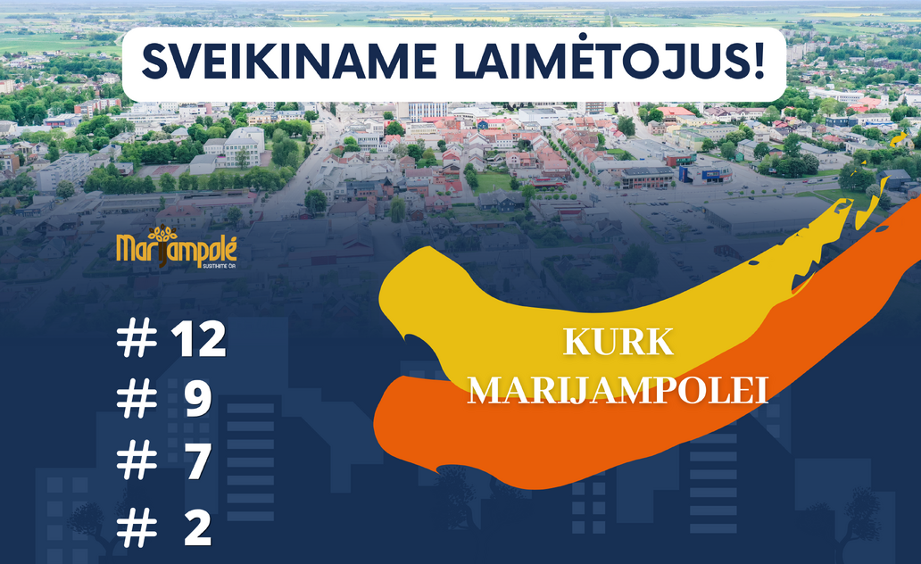 KURK MARIJAMPOLEI: gyventojų balsai nulėmė, kokie pokyčiai laukia bendruomenių
