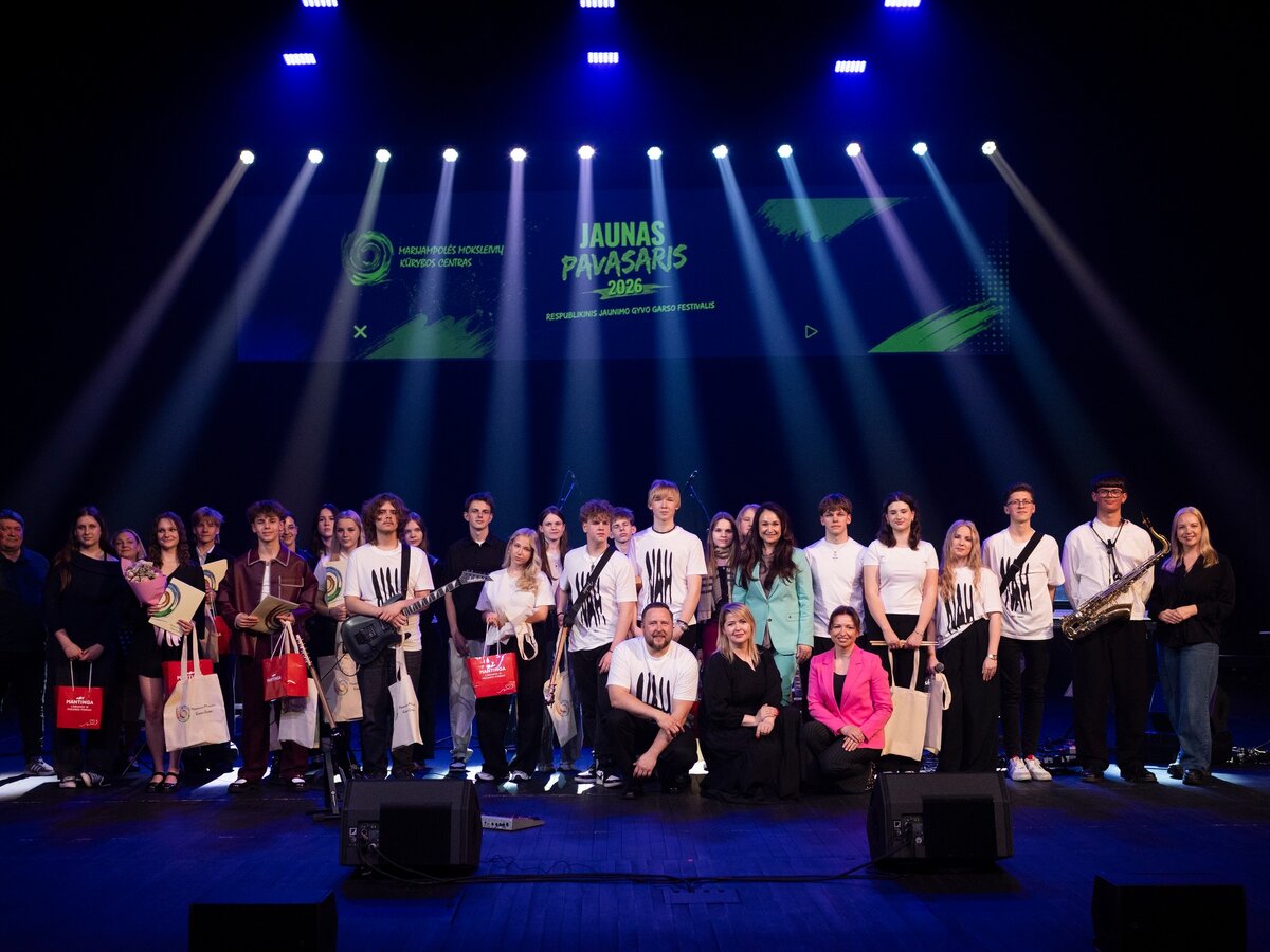 Marijampolėje skambėjo jaunatviška energija – įvyko Respublikinis jaunimo gyvo garso festivalis...