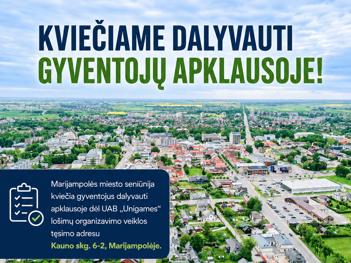 Kviečiame dalyvauti apklausoje