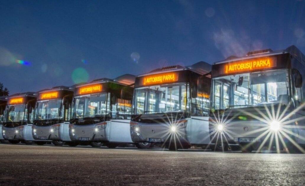 Keleiviams žinotina!  Informacija apie autobusų eismą 2026 m. birželio 24 d.