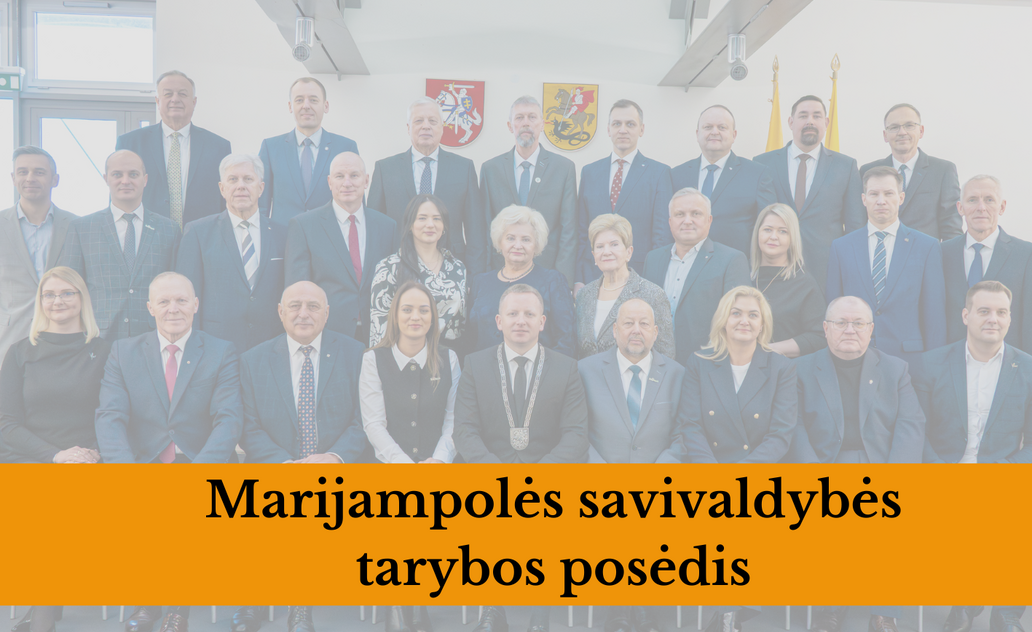 2026-06-26 Marijampolės savivaldybės tarybos 38-asis posėdis
