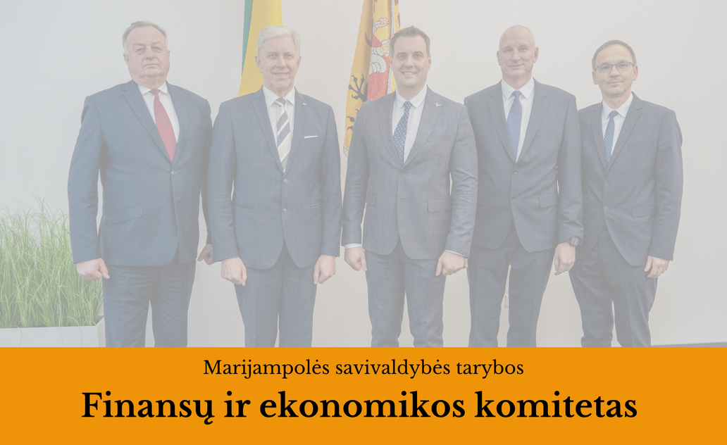 2026-06-25 Marijampolės savivaldybės tarybos Finansų ir ekonomikos komiteto posėdis