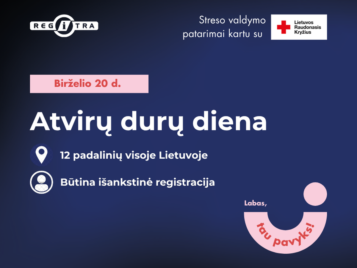 Marijampoliečiai kviečiami į „Regitros“ Atvirų durų dieną