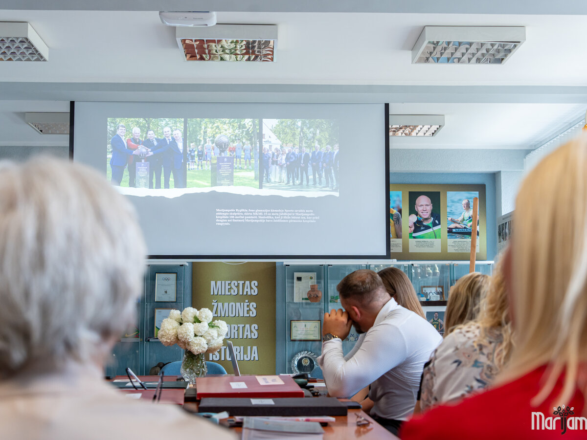 Sporto istorijos muziejuje – padėka Sporto savaitės kūrėjams