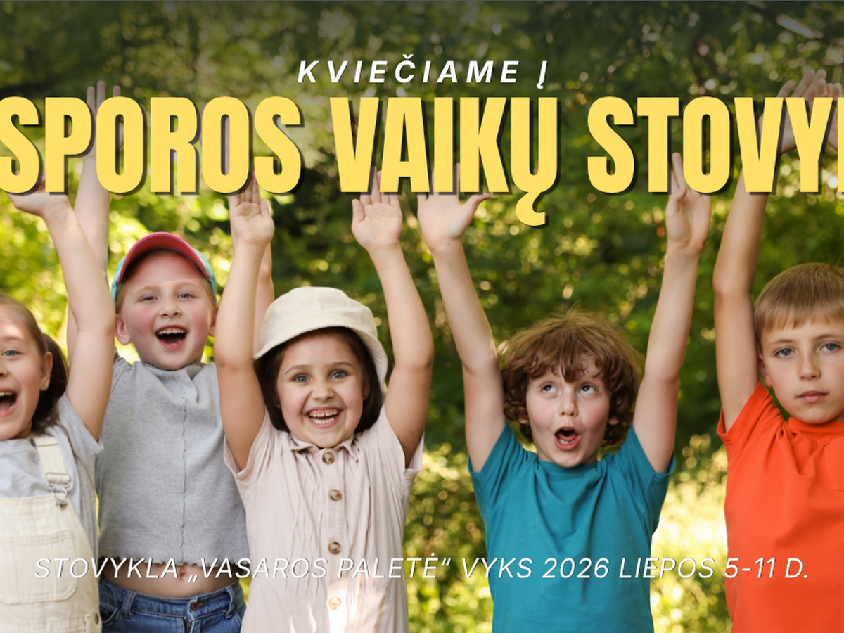 Kviečiame registruotis į diasporos vaikų stovyklą