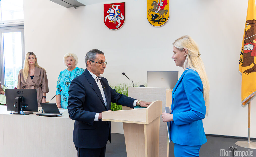 Laikinuoju Marijampolės savivaldybės meru paskirtas Valdas Tumelis