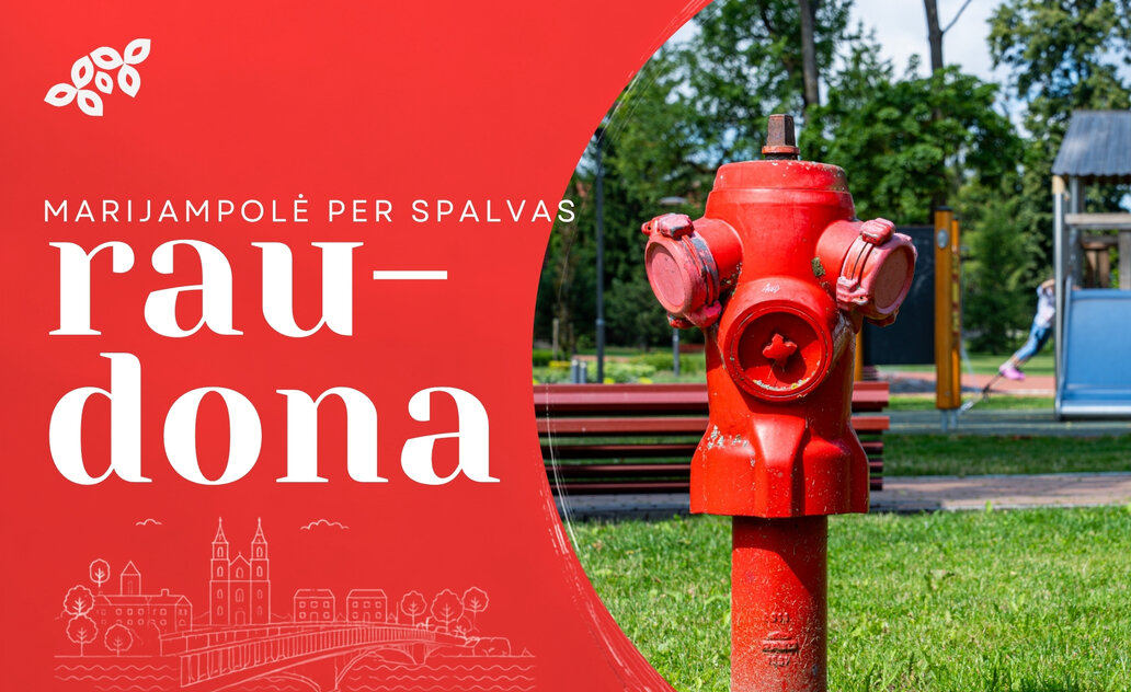 Marijampolė per spalvas: raudona