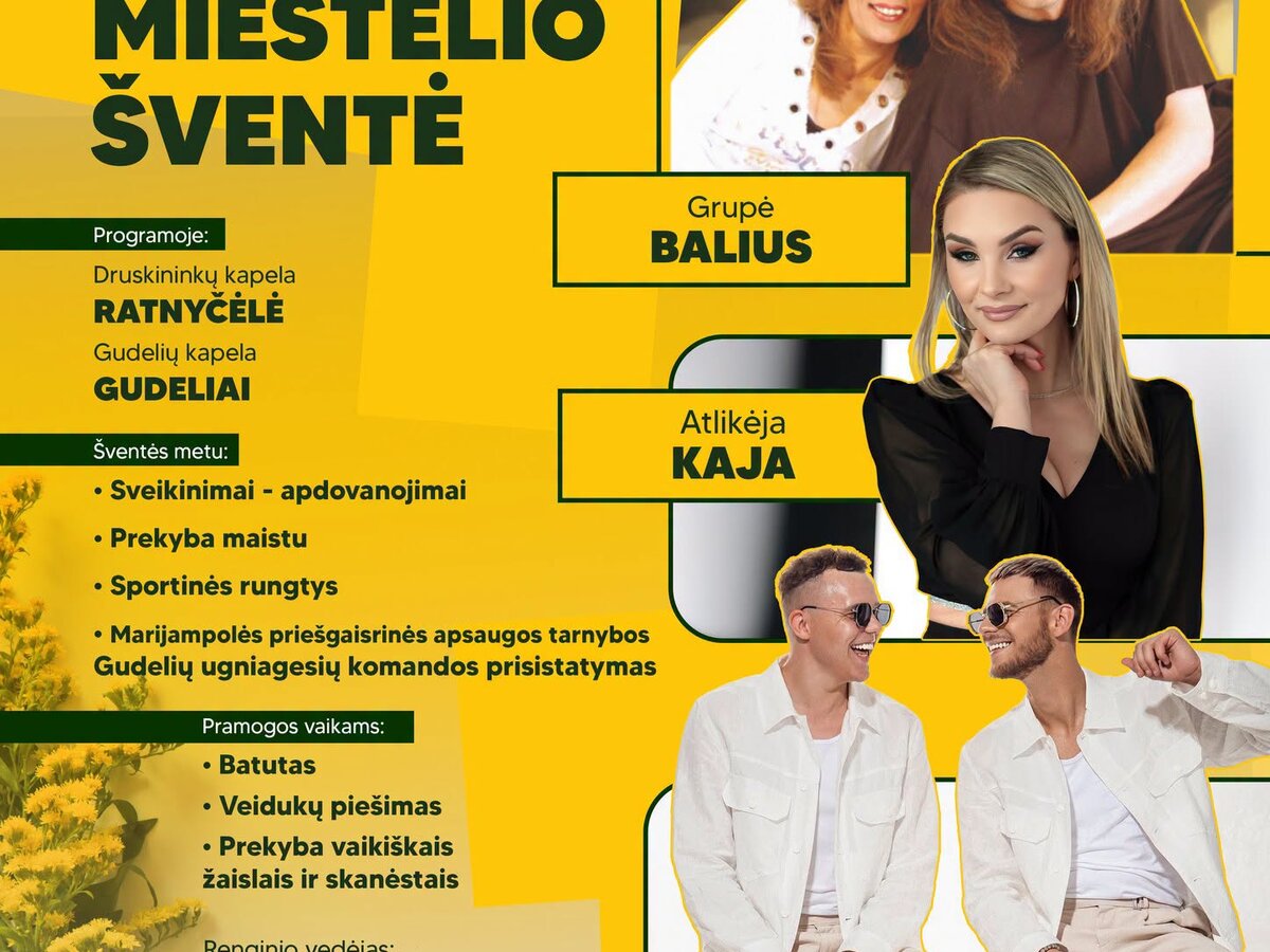 Gražiam vasaros savaitgaliui – gražios šventės!