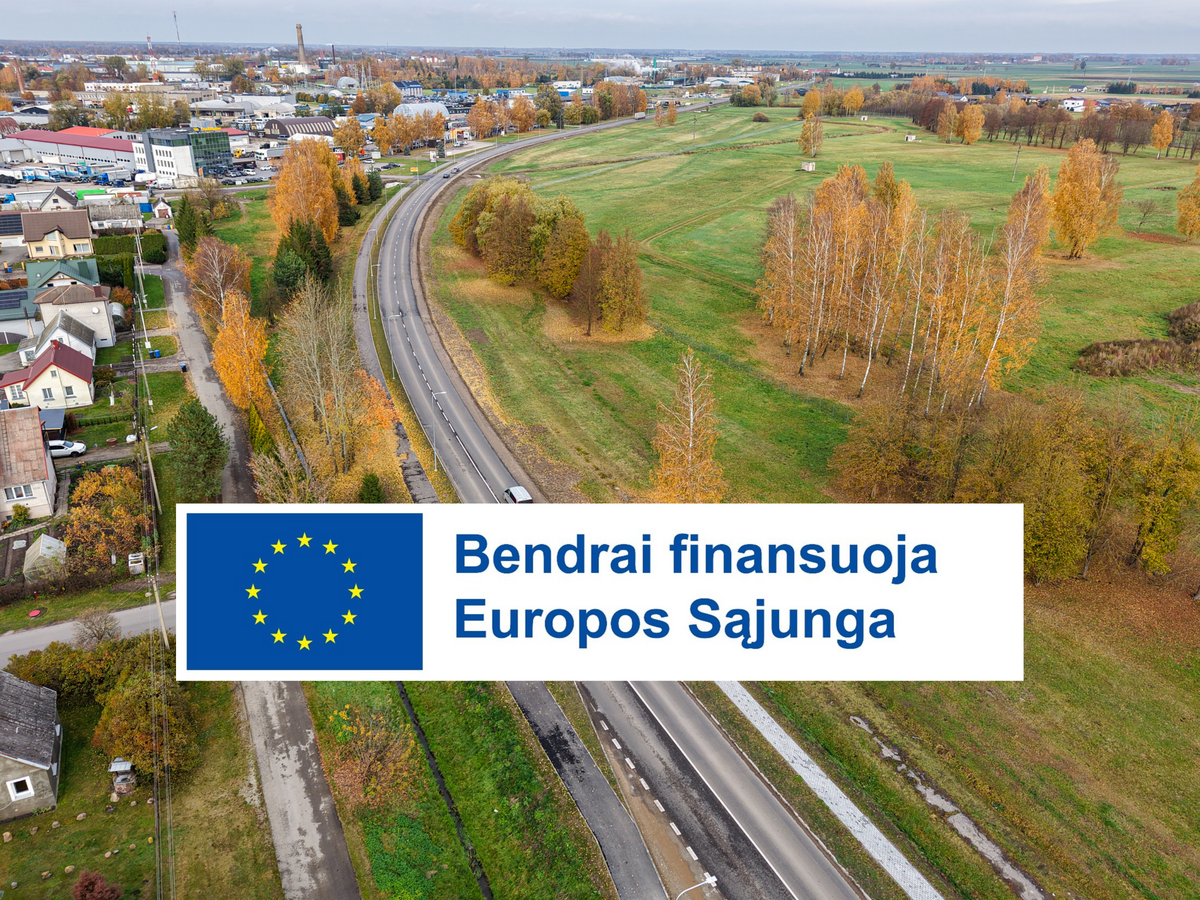 Marijampolė investuoja į ateitį: pradedamas daugiau nei 2,3 mln. eurų vertės susisiekimo...