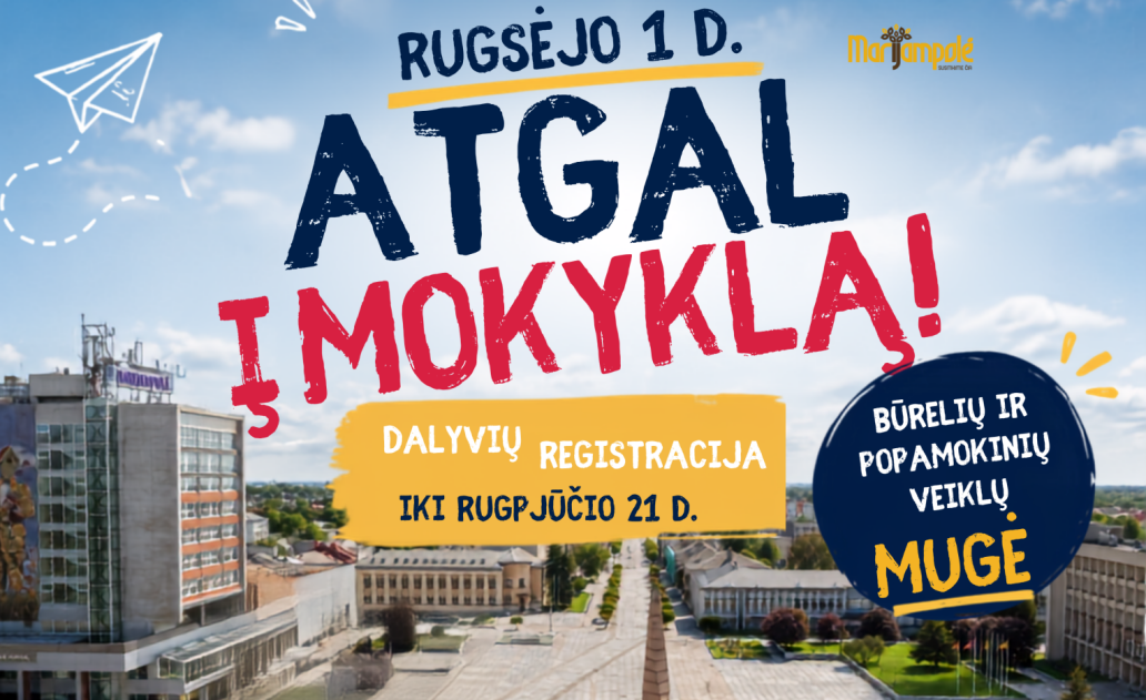 Tapkite Rugsėjo 1-osios būrelių mugės dalimi
