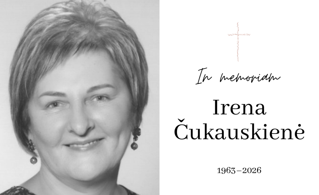 In memoriam Irenai Čukauskienei
