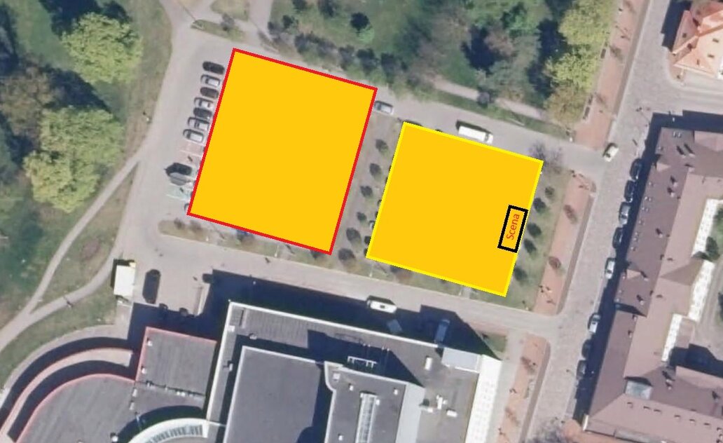 Laikini automobilių stovėjimo ribojimai Marijampolės kultūros centro aikštelėje