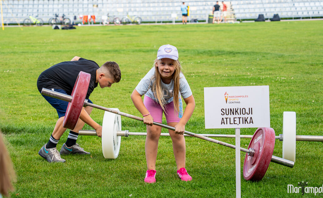 Marijampolės sporto centre – sporto atradimų kupina Rugsėjo 1-osios šventė
