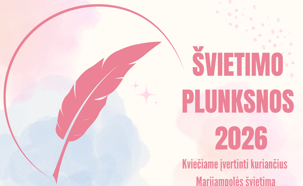 Kviečiame teikti pretendentus nominacijoms „Už nuopelnus Marijampolės švietimui“