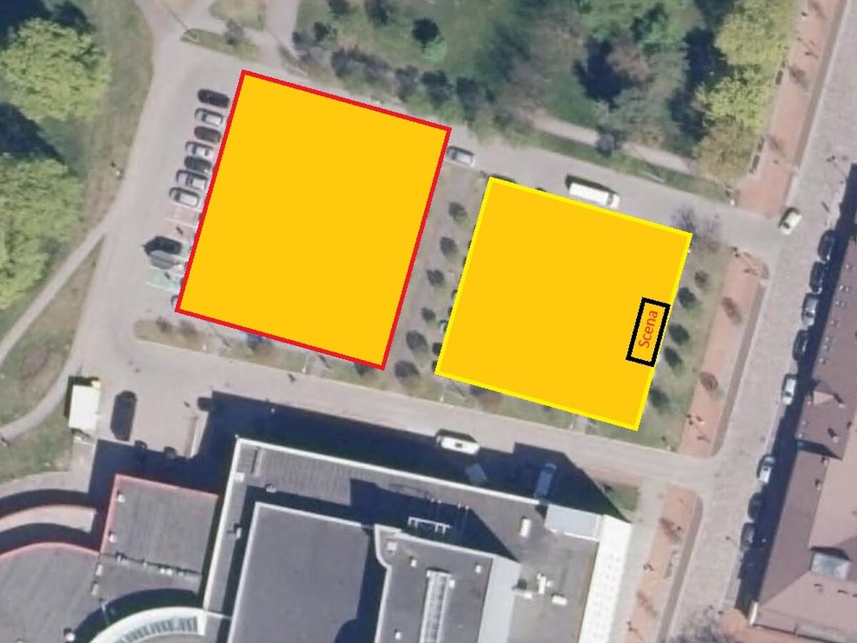 Laikini automobilių stovėjimo ribojimai Marijampolės kultūros centro aikštelėje