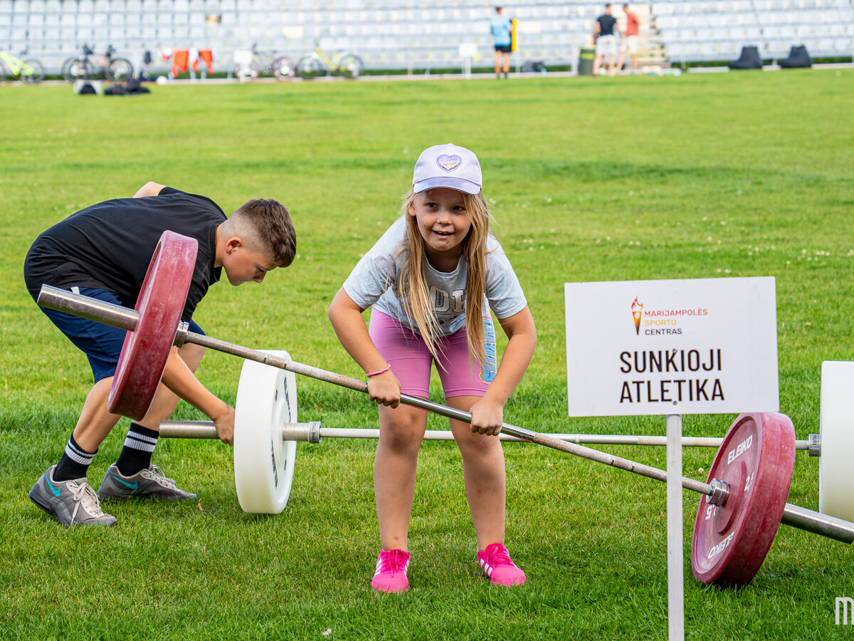 Marijampolės sporto centre – sporto atradimų kupina Rugsėjo 1-osios šventė