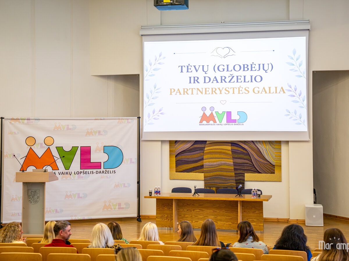 Vaiko augimui svarbi šeimos ir darželio partnerystė