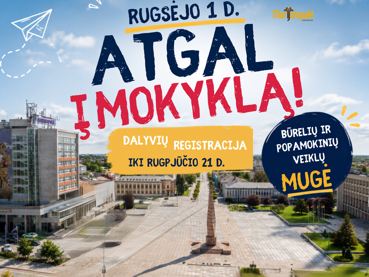 Tapkite Rugsėjo 1-osios būrelių mugės dalimi