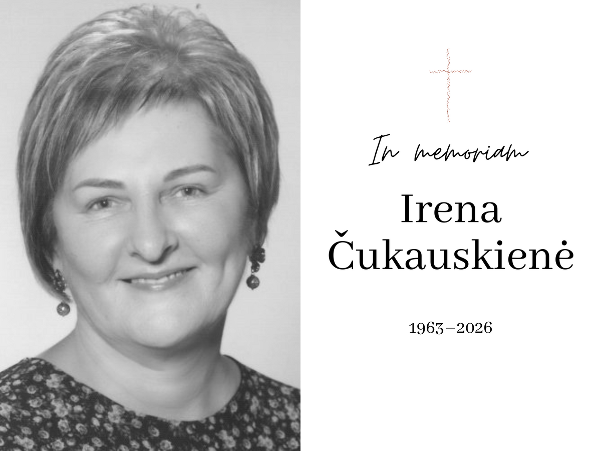 In memoriam Irenai Čukauskienei