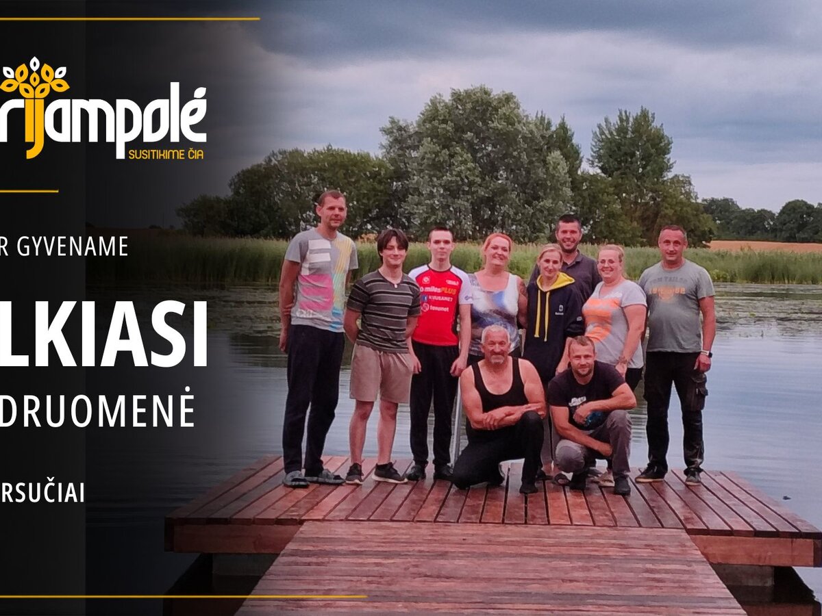 Bendruomenės rankomis atgimė Tursučių poilsiavietės lieptas
