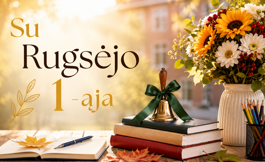 Su Rugsėjo 1 - ąja!