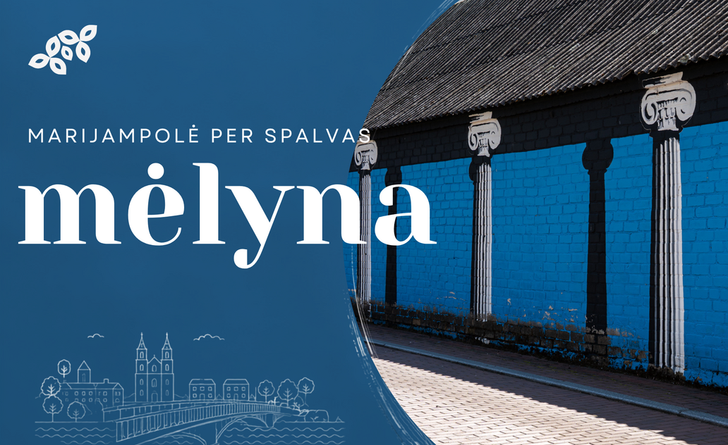 Marijampolė per spalvas: mėlyna