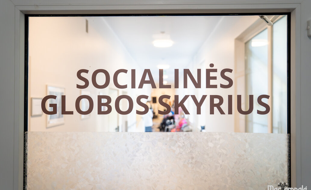 Duris atvėrė atnaujintas PSPC Socialinės globos skyrius