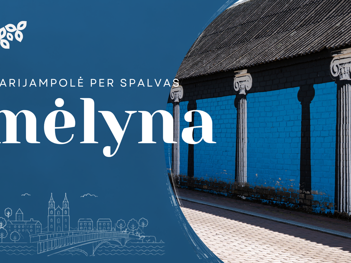 Marijampolė per spalvas: mėlyna