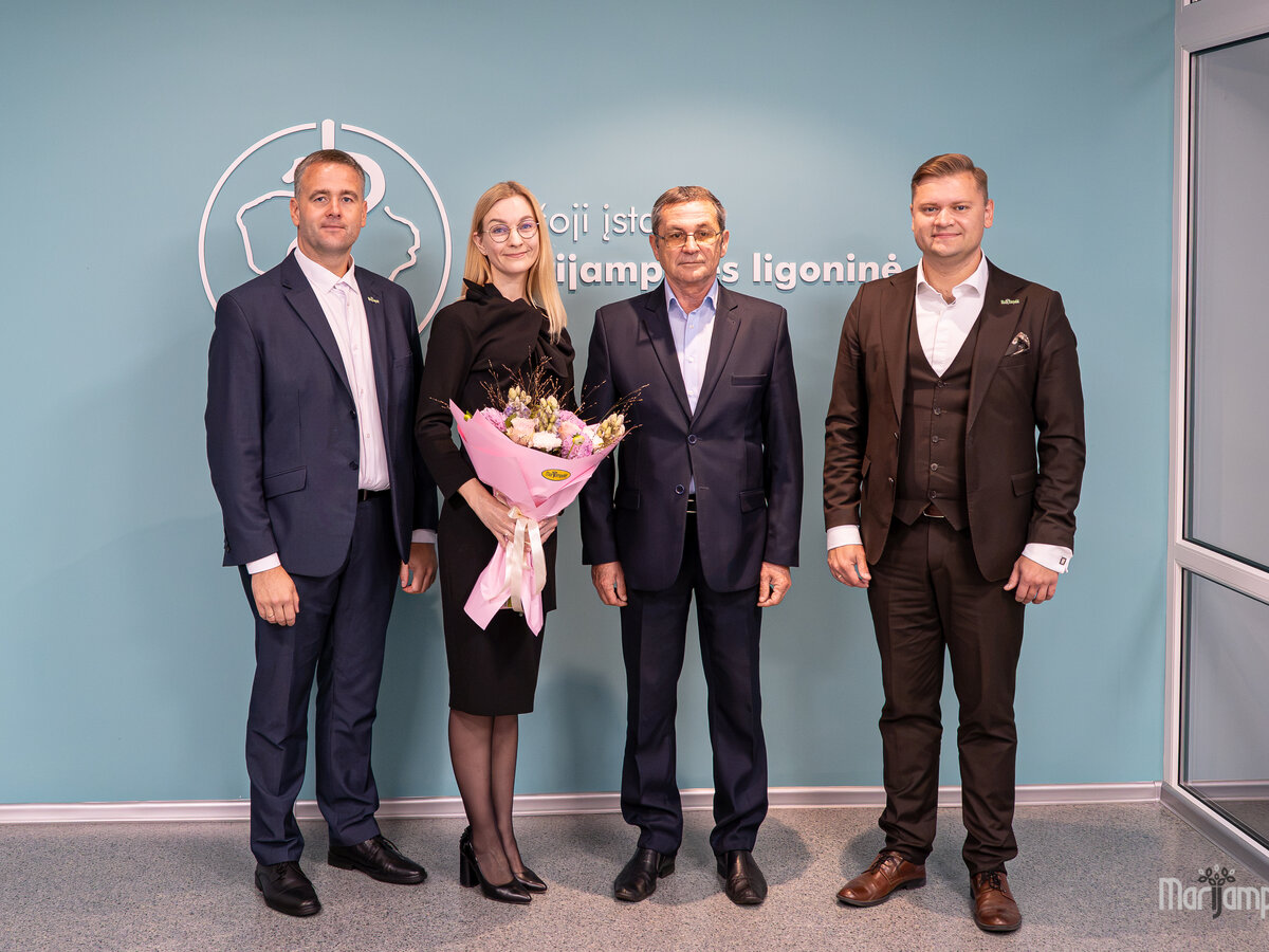 Agnė Daukšienė pradėjo vadovauti Marijampolės ligoninei