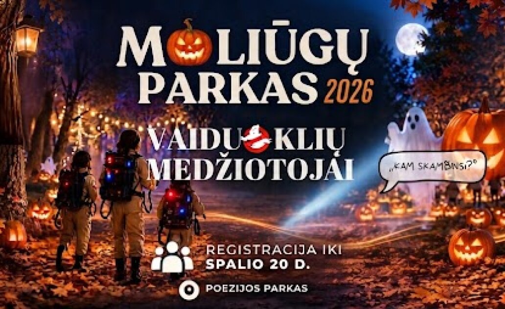 Vaiduoklių medžiotojai, metas į darbą – Šviečiančių moliūgų parkas grįžta