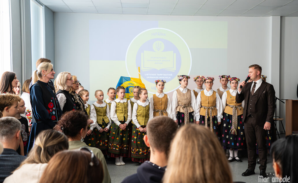 Marijampolėje duris atvėrė šeštadieninė ukrainiečių mokykla