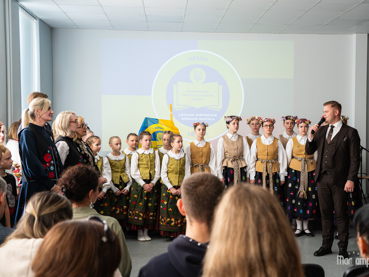 Marijampolėje duris atvėrė šeštadieninė ukrainiečių mokykla
