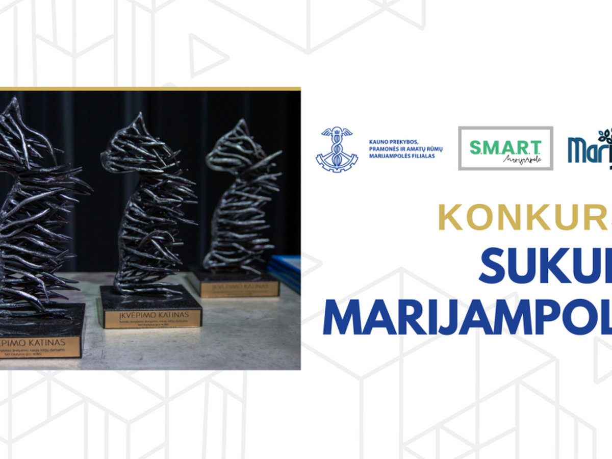 Konkursas „Sukurta Marijampolėje 2026“: parodykite, ką kuria jūsų verslas!