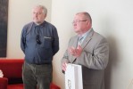 Lenkijos Konstitucinio Tribunolo pirmininkui Andžejus Žeplinskis (Andrzej Rzeplinski) ir Savivaldybės mero pavaduotojas Sigitas Valančius pasikeitė atminimo dovanomis