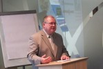Mero pavaduotojas Sigitas Valančius kalba konferencijos dalyviams