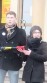 Tautinė juosta akcijos organizatorių rankose